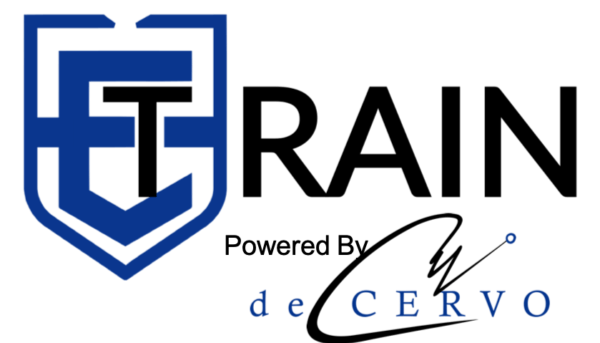 e-train logo